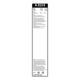 Bosch Aerotwin A213S raamita klaasipuhastajad 750/650 mm komplekt
