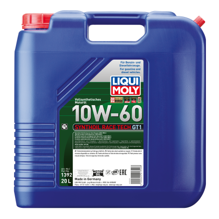 Liqui Moly Race Tech GT1 täissünteetiline õli 10W-60 | HL Autoosad