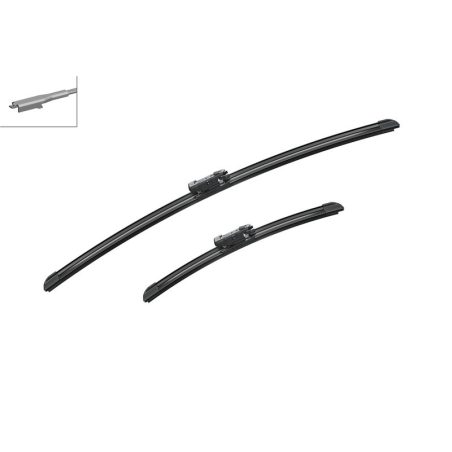 Bosch Aerotwin A519S raamita klaasipuhastajad 600/340 mm komplekt
