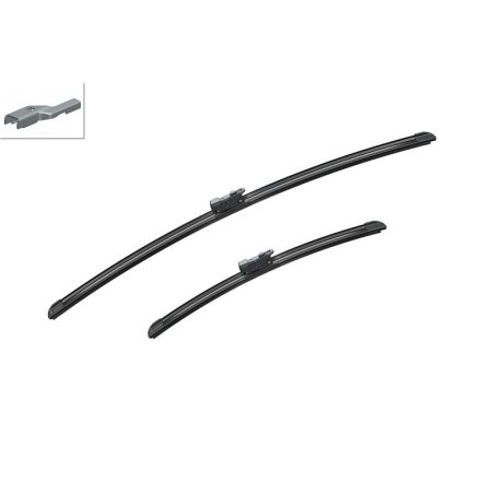 Bosch Aerotwin A538S raamita klaasipuhastajad 650/400 mm komplekt