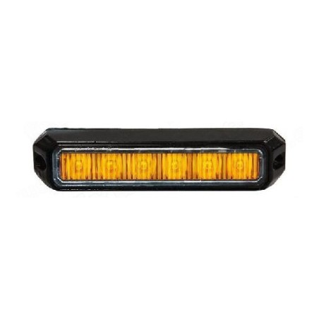 Strands vilkur LED6 kollane E-sert 128 x 28 x 21 mm | HL Autoosad