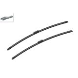 Bosch Aerotwin A640S raamita klaasipuhastajad 725/725 mm komplekt