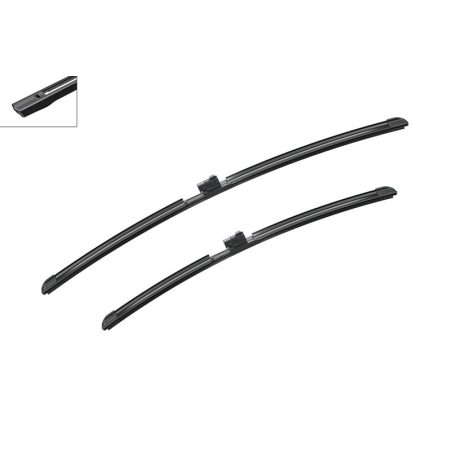 Bosch Aerotwin A725S raamita klaasipuhastajad 625/500 mm komplekt