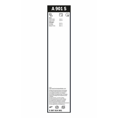 Bosch Aerotwin A901S raamita klaasipuhastajad 700/450 mm komplekt