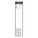 Bosch Aerotwin A901S raamita klaasipuhastajad 700/450 mm komplekt