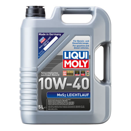 Liqui Moly MoS2 poolsünteetiline õli 10W-40 5 L | HL Autoosad