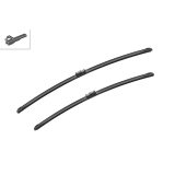 Bosch Aerotwin A962S raamita klaasipuhastajad 700/625 mm komplekt