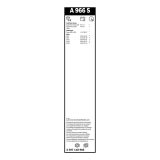 Bosch Aerotwin A966S raamita klaasipuhastajad 600/530 mm komplekt