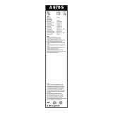 Bosch Aerotwin A979S raamita klaasipuhastajad 600/475 mm komplekt