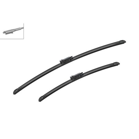 Bosch Aerotwin A998S raamita klaasipuhastajad 650/475 mm komplekt