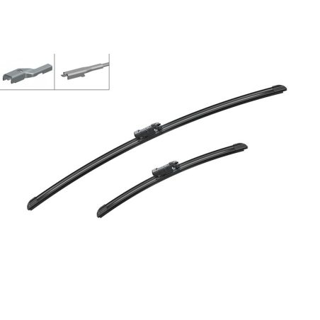 Bosch Aerotwin Multi-Clip AM466S raamita klaasipuhastajad 650/380 mm komplekt