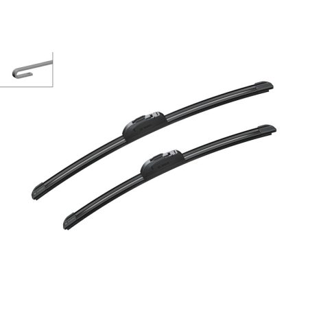 Bosch Aerotwin Retrofit AR566S raamita klaasipuhastajad 475/425 mm komplekt