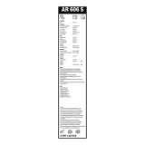Bosch Aerotwin Retrofit AR606S raamita klaasipuhastajad 600/500 mm komplekt