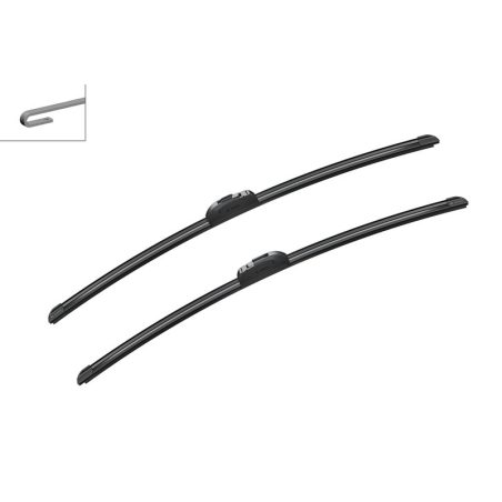 Bosch Aerotwin Retrofit AR651S raamita klaasipuhastajad 650/650 mm komplekt