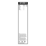 Bosch Aerotwin Retrofit AR656S raamita klaasipuhastajad 650/360 mm komplekt