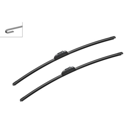 Bosch Aerotwin Retrofit AR657S raamita klaasipuhastajad 650/650 mm komplekt