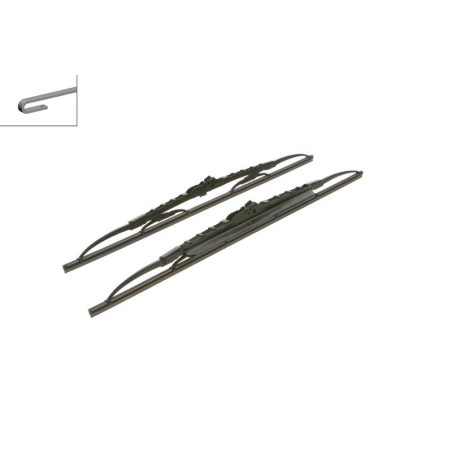 Bosch Twin Spoiler 551S raamiga klaasipuhastajad 550/500 mm komplekt