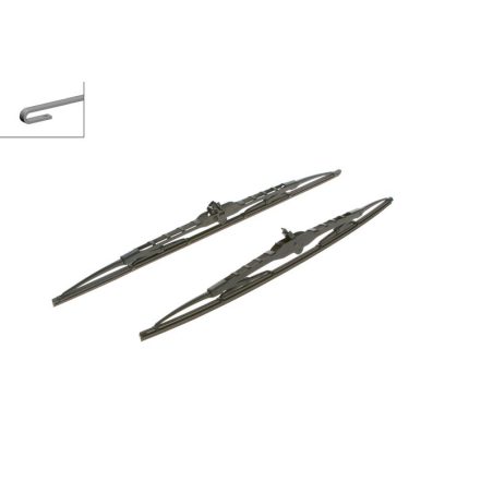 Bosch Twin Spoiler 584S raamiga klaasipuhastajad 530/475 mm komplekt