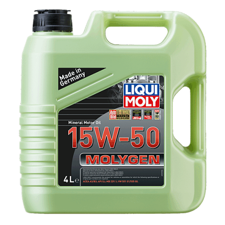 Liqui Moly Molygen 15W-50 mootoriõli 4 L | HL Autoosad