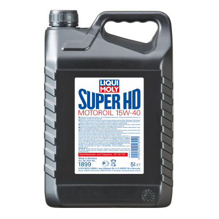 Liqui Moly Super HD mineraalne õli 15W-40 5 L | HL Autoosad