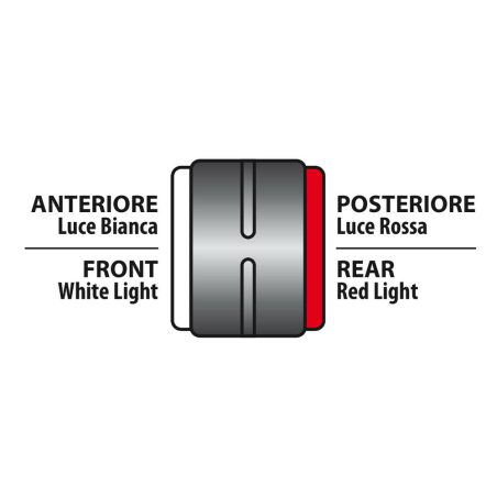 Lampa gabariidituli, 2 LED valge/punane, 24 V, parem | HL Autoosad