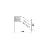 Lampa gabariidituli 6 LED-i 12/24 V vasak, 3 külge | HL Autoosad