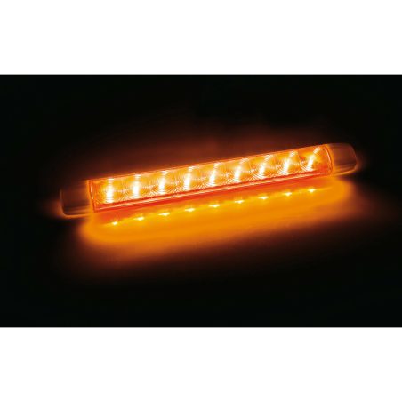 Lampa gabariidi tuli 9 LED-i 12/24 V, oranž | HL Autoosad