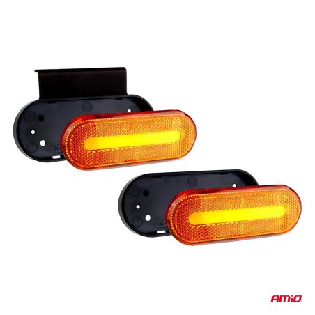 AMiO gabariidituli 10–30 V, LED, IP67, oranž, ovaalne | HL Autoosad
