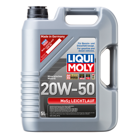 Liqui Moly MoS2 kergjooksuõli 20W-50 5 L | HL Autoosad