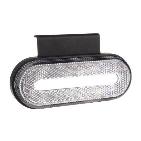 AMiO gabariidituli 10–30 V, LED, IP67, valge, ovaalne | HL Autoosad