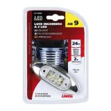 Lampa külgtuli 2 LED-i, 24 V, valge | HL Autoosad
