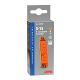 Lampa LED tuli 6 LED-i, 12/24 V, oranž, 96 x 20 x 9 mm | HL Autoosad