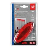 Lampa LED valgusti, punane, 12–24 V, 124 x 45 mm | HL Autoosad