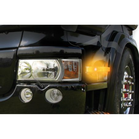 Lampa süvistatav LED valgusti, 12/24 V, oranž, E | HL Autoosad