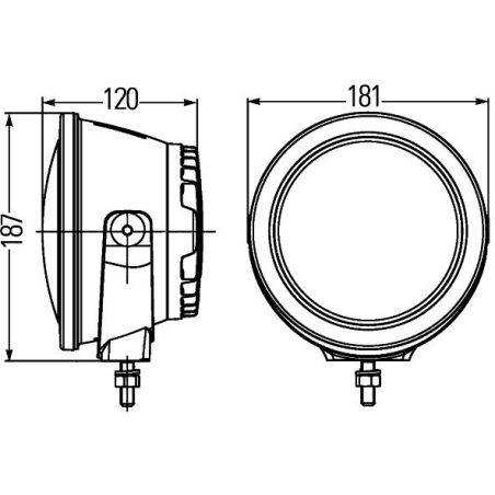Hella Luminator Compact LED kaugtuli tükk | HL Autoosad