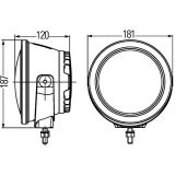 Hella Luminator Compact LED kaugtuli tükk | HL Autoosad