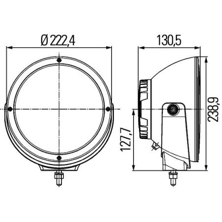 Hella Luminator LED kaugtuli tükk | HL Autoosad