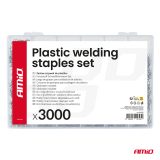 AMiO plastkeevituse klambrite komplekt, 3000 tk | HL Autoosad