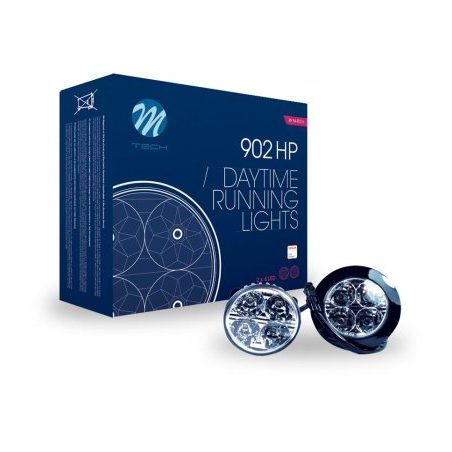 M-Tech päevatulede komplekt, 2 tk, 4 LED-i, 9–32 V, E4 | HL Autoosad