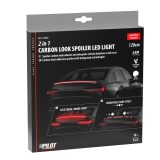Lampa karboon kleebis spoilerile LED-tulega 120 cm 12 | HL Autoosad