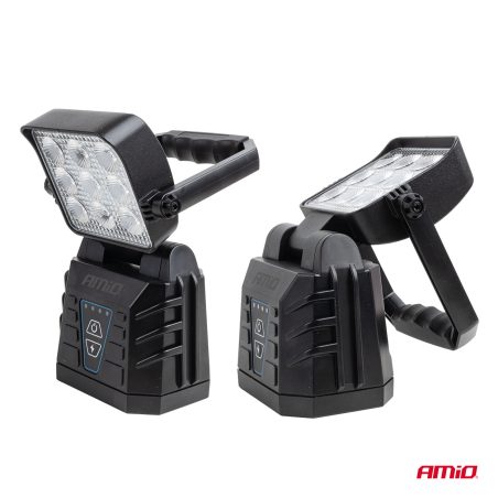 AMiO LED-töö- ja hoiatustuli 15 W akuga | HL Autoosad