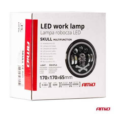AMiO töölamp 60 W 9–36 V 8100 lm | HL Autoosad