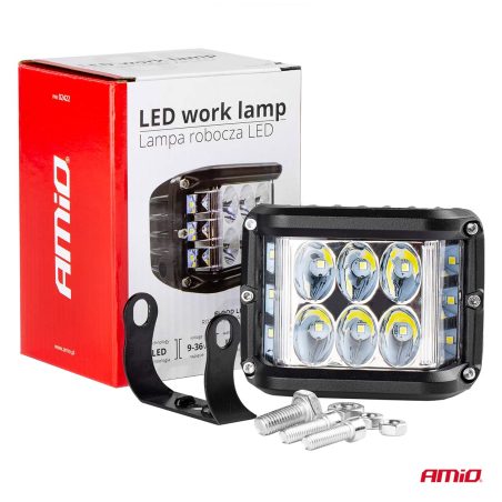 AMiO töötuli 12 LED-i, 110 x 75 mm, 36 W, 2880 lm | HL Autoosad
