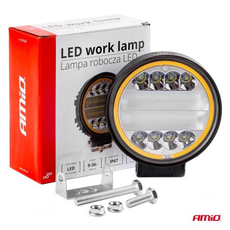 AMiO töötuli 42 LED-i, Ø110 mm, 9–36 V, 3360 lm | HL Autoosad