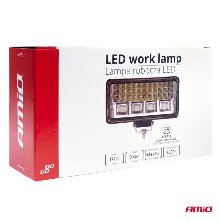 AMiO töötuli 57 LED-i, 9–36 V, 171 W, IP67 | HL Autoosad