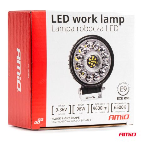 AMiO töövalgusti 96 W 6500K 9600 lm 9–36 V | HL Autoosad