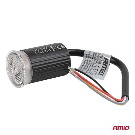 AMiO LED hoiatustuli vilkur R65 12 V 24 V 12 W | HL Autoosad