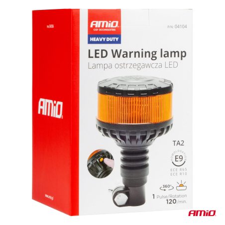 AMiO LED-vilkur 16 LED-i, oranž, 12/24 V | HL Autoosad