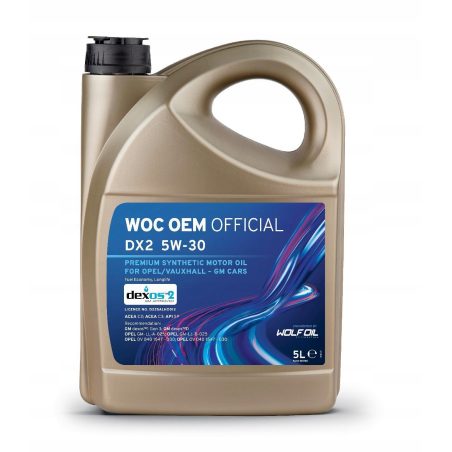 OE Opel OEM Official Dexos2 5W-30 GM, Opel, Wolf 5 L | HL Autoosad