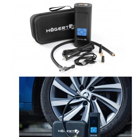 Högert akuga autokompressor 12 V 80 W + valgusti | HL Autoosad